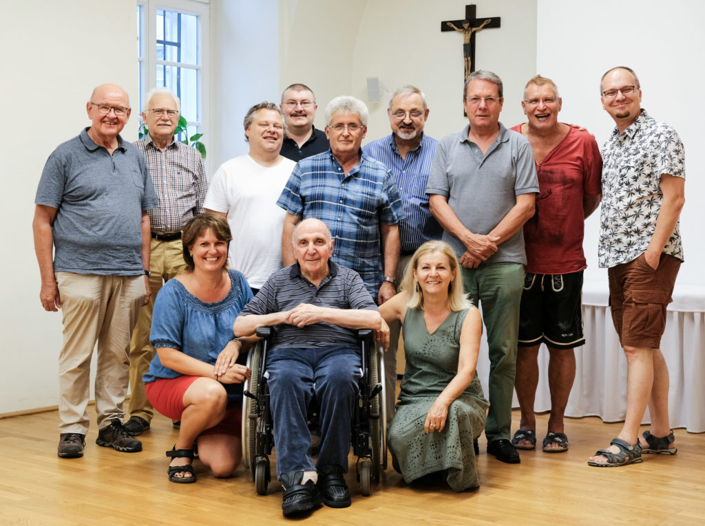 Besuch bei Pater Koger in Maria am Gestade am 27. Juli 2019